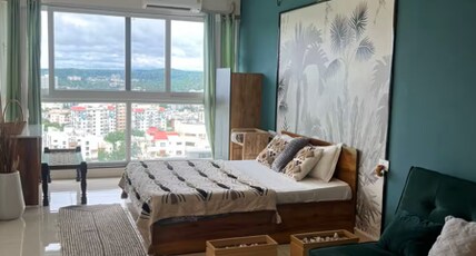 Spacious Studio Apt High Floor Private By Abhibha Stays in Pashan Pune Room Type - Iris: Spacious Studio Apt. High Floor