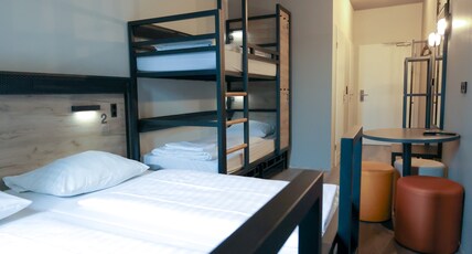A&O Koln Neumarkt Room Type - Family Room (2 Adults + 2 Children) A&O Koln Neumarkt Room Type - Family Room (2 Adults + 2 Children)