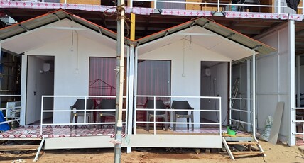Arya Cottages Room Type - Sea facing Ac Deluxe Ground floor