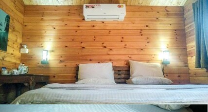 Lotus Sutra Beachfront Resort Room Type - Deluxe AC wooden cottage garden view
