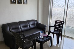 Whole 1BHK flat for friends family