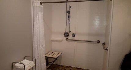 Holiday Inn Express NORTH AUGUSTA - SC Room Type - 1 King Standard Mobil Access Roll Shower