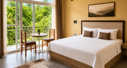Bagaan by T Republic Room Type - Luxury Room with Large Balcony and Garden View
