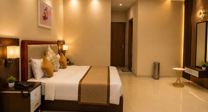 Hotel Chandraa Celebration @ ISBT Room Type - Elite room with City view Hotel Chandraa Celebration @ ISBT Room Type - Elite room with City view