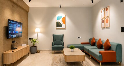 Dlite Rivera Luxury Service Apartments Room Type - 2BHK