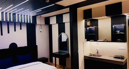 AI Homestay | DLF MyPad Room Type - Zebra dazzle room