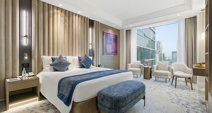 Taj Dubai Room Type - Downtown View Room King Bed