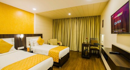 Hotel Kapish Smart- All Pure Veg. Room Type - Standard Twin Bed Room
