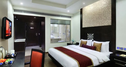 Hotel Godwin Deluxe @ 5 Mins from Connaught Place Room Type - Premier King Room with Air-Purifier Hotel Godwin Deluxe @ 5 Mins from Connaught Place Room Type - Premier King Room with Air-Purifier